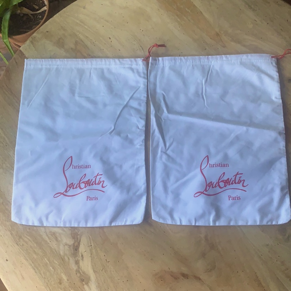 CHRISTIAN LOUBOUTIN Pair of Dustbag-